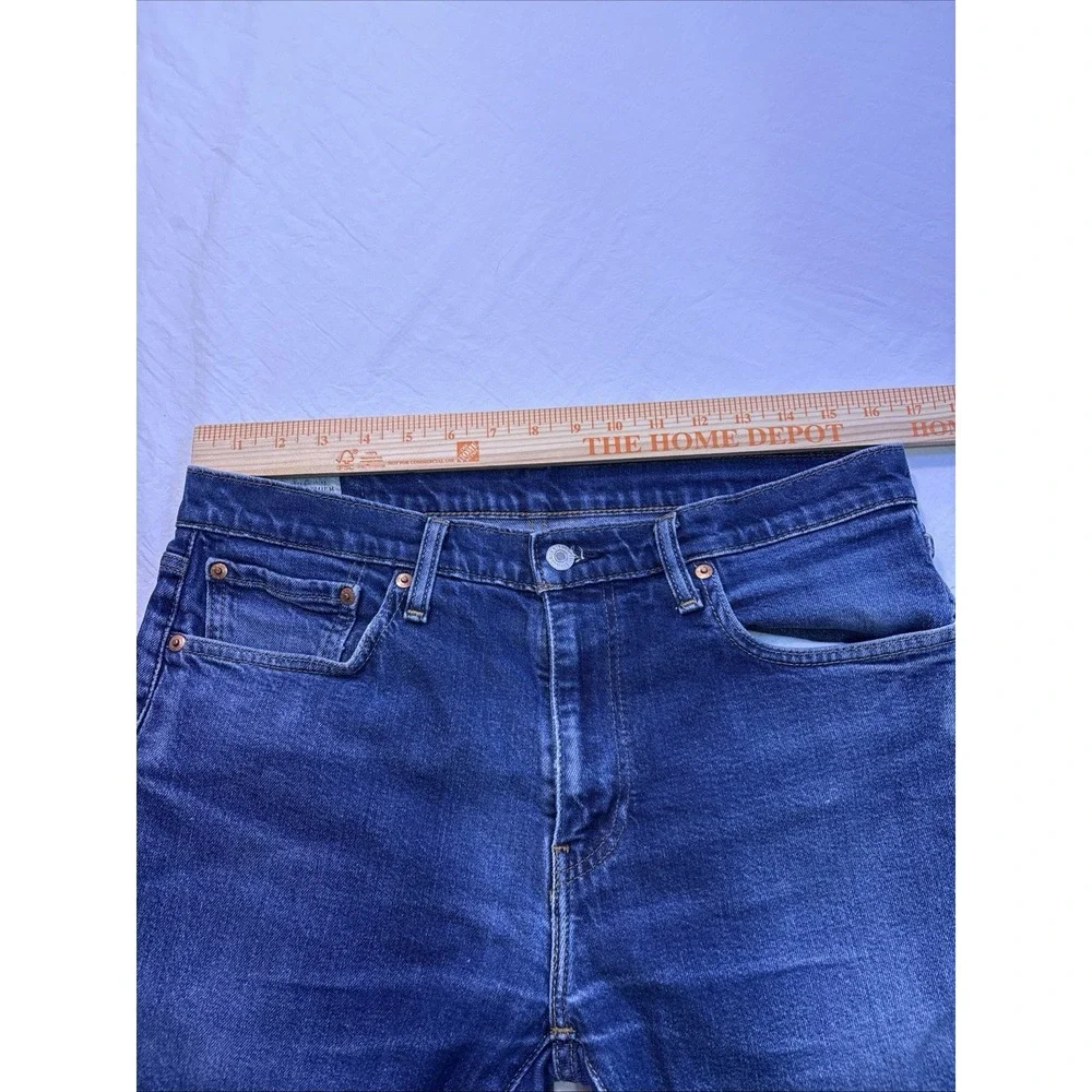 LEVI'S 502 Premium Big E Jeans Men's Regular Taper W33 L30 Denim